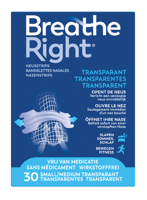 Breathe Right Neusstrips Sensitive - Small/Medium