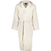 Cawö Cawo Heren Badjas met Capuchon 847 natur XL