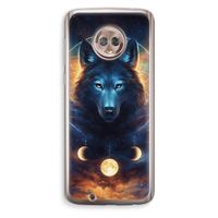 Wolf Dreamcatcher: Motorola Moto G6 Transparant Hoesje