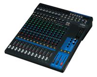 Yamaha MG16 Mix and production Analog 16 kanalen 20 - 48000 Hz Zwart
