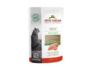 Almo Nature HFC kat Pouch Kip&Garnaal 55gr