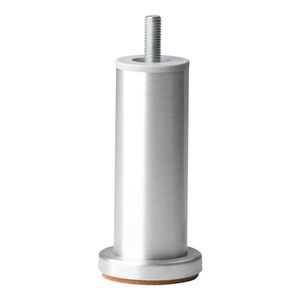 Ronde aluminium meubelpoot 12 cm (M10)