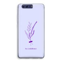 Be a wildflower: Honor 9 Transparant Hoesje