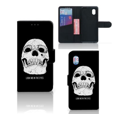 Telefoonhoesje met Naam Alcatel 1B (2020) Skull Eyes Telefoonhoesje met Naam Alcatel 1B (2020) Skull Eyes