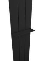 Eastbrook Rosano dichte planchet 28cm zwart - thumbnail