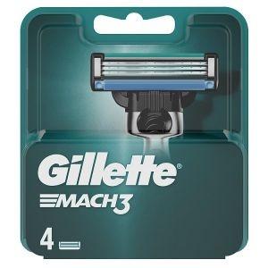 Gillette Gillette Navul Scheermesjes Mach3 - 4 pack