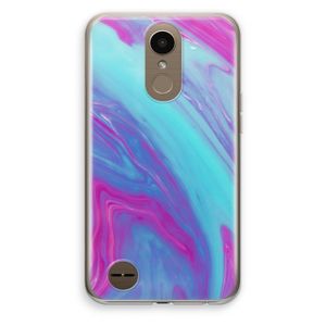Zweverige regenboog: LG K10 (2017) Transparant Hoesje