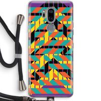 Skew Bee 2: LG G7 Thinq Transparant Hoesje met koord