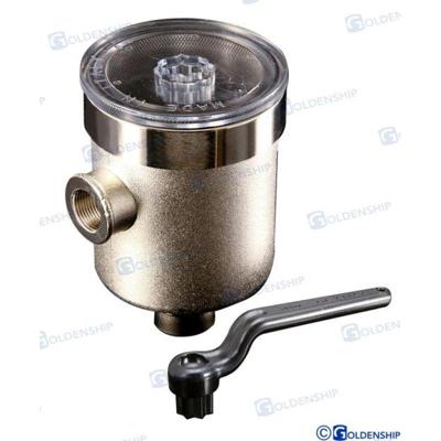 GS30415 - WATERFILTER "COMO" MESSING 3/4"