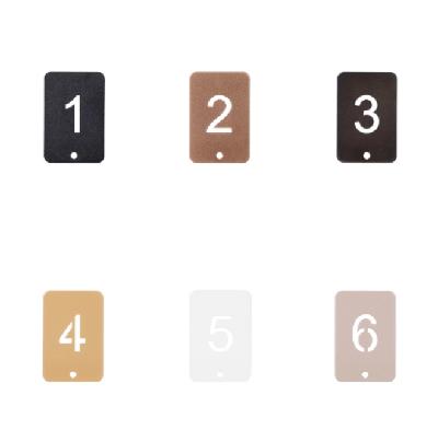 Kleurstaal set - per stuk