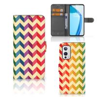 OnePlus 9 | Telefoon Hoesje | Zigzag Multi Color