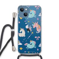 Fantasiewereld: iPhone 13 Transparant Hoesje met koord