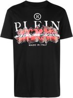 Philipp Plein t-shirt à logo imprimé - Noir - thumbnail