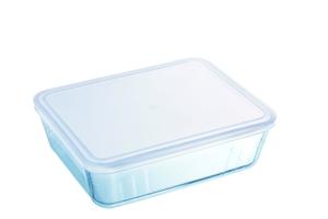 Pyrex Cook & Store ovenschaal met deksel - 25 x 20 cm - 2,6 liter