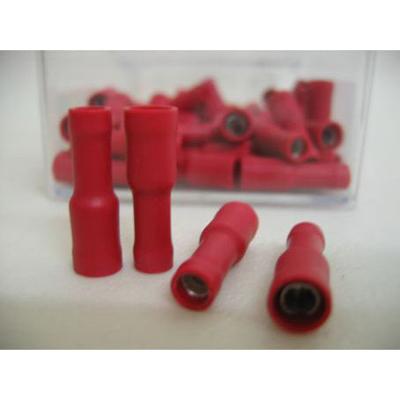 Bofix Kabelschoen rond, vrouwtje 4mm. per 25