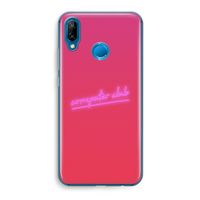 Vice Glow: Huawei P20 Lite Transparant Hoesje Vice Glow: Huawei P20 Lite Transparant Hoesje