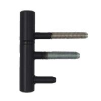 BSW inboorpaumelle - zwart - 14 x 75 mm - voor opdekdeuren