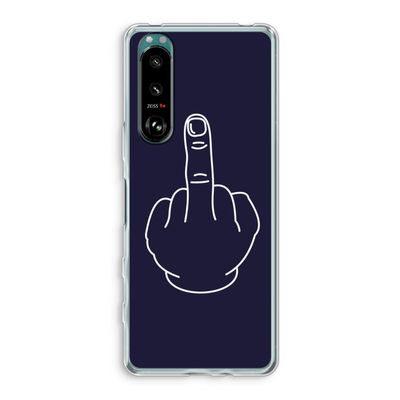 F**k U: Sony Xperia 5 III Transparant Hoesje