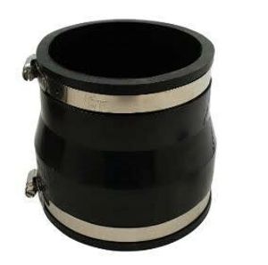 Air Aqua Flexibele Verloopsok 125x110mm - Weerbestendig voor Water- en Luchtsystemen - Robuust Rubber