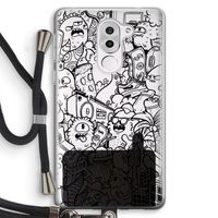 Vexx Black City : Honor 6X Transparant Hoesje met koord