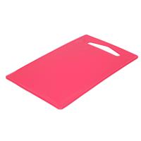 Plasticforte Keuken Snijplank - roze - 36 x 24 cm - kunststof - voor groente, fruit, vlees