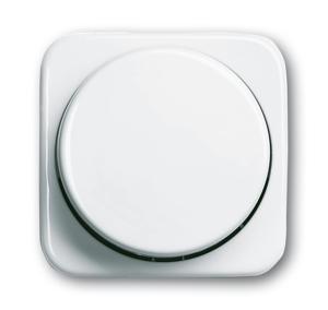 Busch-Jaeger Reflex SI centraalplaat voor Busch-dimmer met draaiknop, wit