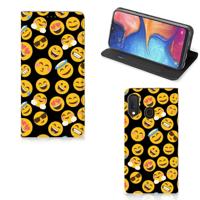 Samsung Galaxy A20e | Hoesje met Magneet | Emoji