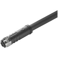 Weidmüller 2050490500 Sensor/actuator connector, geassembleerd M12 Aantal polen (sensoren): 4 Bus 5.00 m 1 stuk(s) - thumbnail