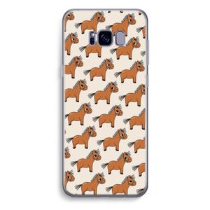 Pony: Samsung Galaxy S8 Plus Transparant Hoesje