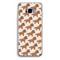 Pony: Samsung Galaxy S8 Plus Transparant Hoesje