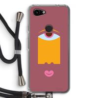 Mono V: Pixel 3a Transparant Hoesje met koord