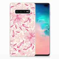 Samsung Galaxy S10 Plus | TPU Case | Pink Flowers Samsung Galaxy S10 Plus | TPU Case | Pink Flowers