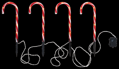 LIVARNO home Kerstverlichting tuin (Snoepstokken)