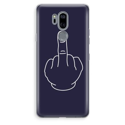 F**k U: LG G7 Thinq Transparant Hoesje F**k U: LG G7 Thinq Transparant Hoesje