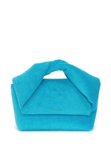 JW Anderson sac cabas Twister Terry Towel médium - Bleu