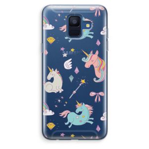 Fantasiewereld: Samsung Galaxy A6 (2018) Transparant Hoesje