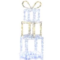 3-delige set Verlichte Cadeaubox Decoratieve Lichtdoos met 200 LED-lampjes Kerstverlichting 3-delige set Verlichte Cadeaubox Decoratieve Lichtdoos met 200 LED-lampjes Kerstverlichting