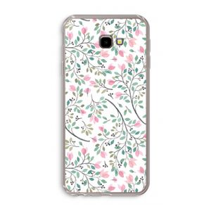 Sierlijke bloemen: Samsung Galaxy J4 Plus Transparant Hoesje