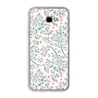 Sierlijke bloemen: Samsung Galaxy J4 Plus Transparant Hoesje Sierlijke bloemen: Samsung Galaxy J4 Plus Transparant Hoesje
