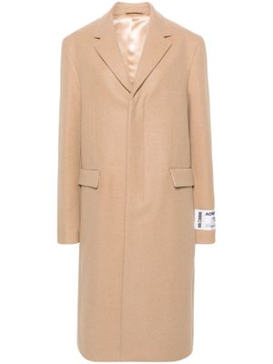 Acne Studios manteau à simple boutonnage - Marron