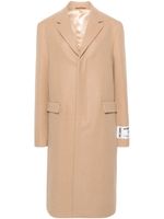 Acne Studios manteau à simple boutonnage - Marron