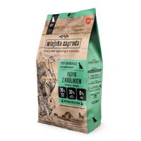 WIEJSKA ZAGRODA Turkey with rabbit S - droog hondenvoer - 9kg