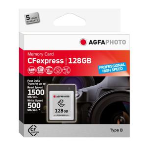 AgfaPhoto 128 GB CFexpress-Karte Prof. High Speed, 500MBs/1500MBs