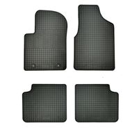Rubber matten passend voor Ford Ka II 2008-2012 (4-delig + montagesysteem) CKRFO04