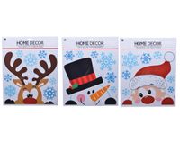 Raamsticker l30,5h31,5 cm multi a3 - Decoris Raamsticker l30,5h31,5 cm multi a3 - Decoris