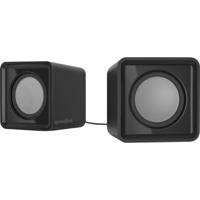 SpeedLink TWOXO 2.0 PC-luidsprekers Kabelgebonden 5 W Zwart SpeedLink TWOXO 2.0 PC-luidsprekers Kabelgebonden 5 W Zwart