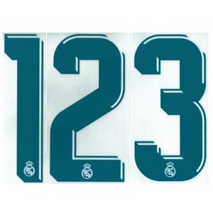 Real Madrid Rugnummers 2017-2018
