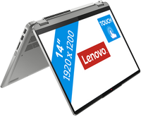Lenovo IdeaPad Flex 5 i5-1235U Hybride (2-in-1) 35,6 cm (14") Touchscreen WUXGA Intel® Core™ i5 16 GB LPDDR4x-SDRAM 512 GB SSD Wi-Fi 6 (802.11ax) Windows 11 Home Grijs - thumbnail