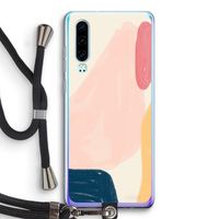 Saturday Flow: Huawei P30 Transparant Hoesje met koord