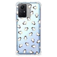 Doorzichtige Silicone Hoesje voor Xiaomi Redmi Note 12s Pinguïn - thumbnail